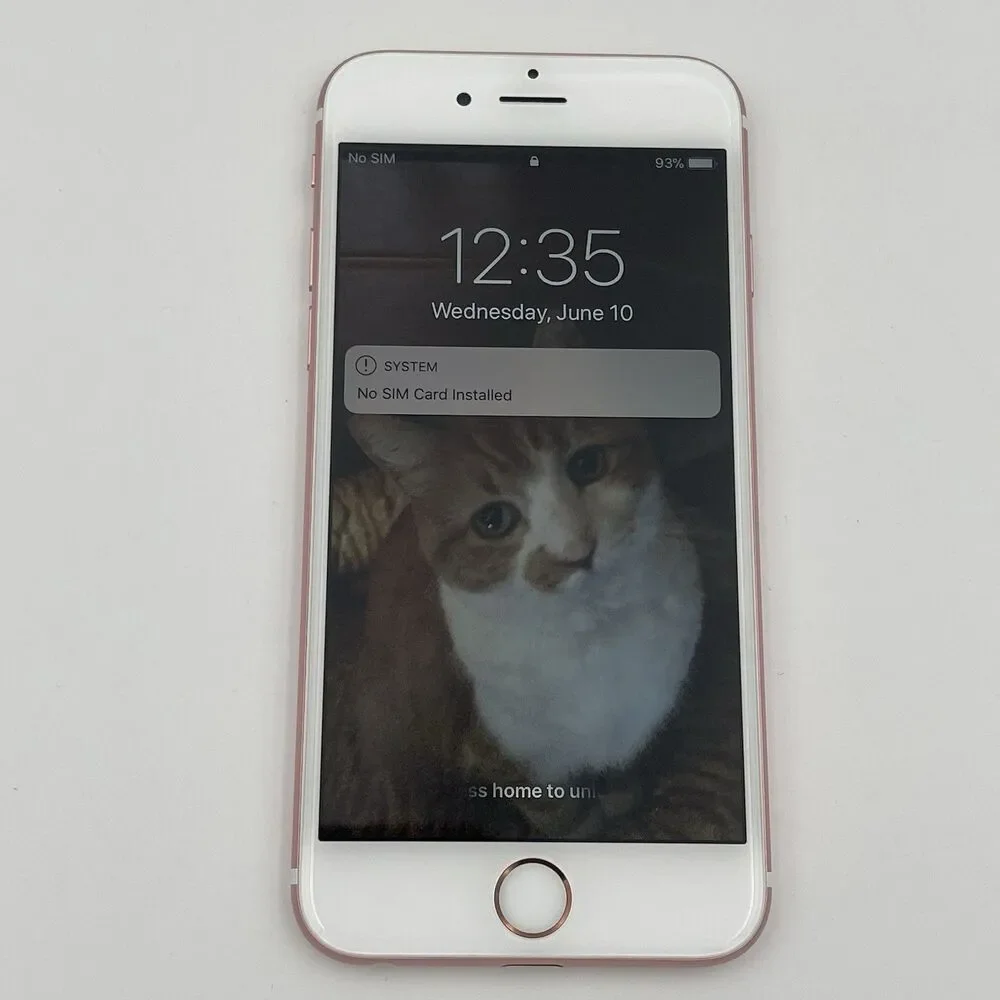 Apple iPhone 6s ***PARTS OR REPAIR*** Pink - A1633 - NO SIM CARD / ***READ***